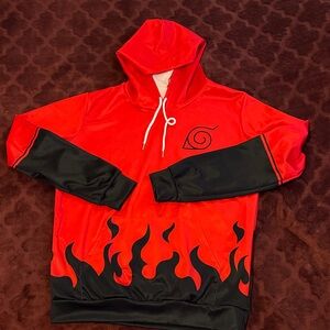 Red and Black Flame Hoodie